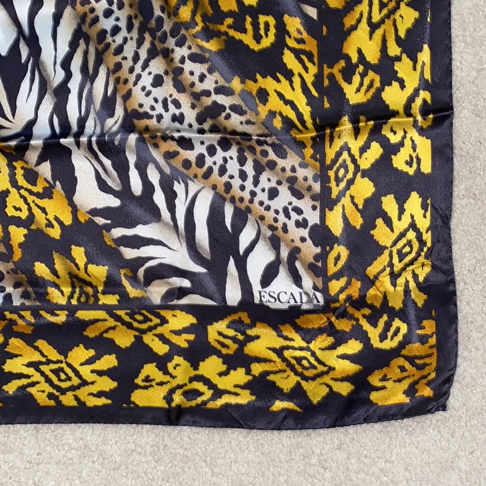 Escada silk scarf